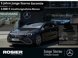 Schwarz / obsidianschwarz Gebraucht 2024 Mercedes EQS450+ Style Limousine | 88.890 €