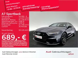 Daytonagrau perleffekt Gebraucht 2021 Audi A7 S-Line Kleinwagen | 54.682 €