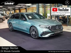 Verdesilber Gebraucht 2024 Mercedes E220 AMG line Kombi | 53.900 € (Etwas zu teuer)