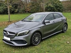 Grau Gebraucht 2018 Mercedes A200 AMG Limousine | 16.900 € (Guter Preis)