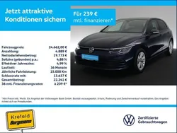 Blau / atlantik blue Gebraucht 2023 VW Golf VIII Life Limousine | 24.662 € (Fairer Preis)