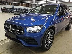 Blau Gebraucht 2021 Mercedes GLC300e AMG line SUV | 39.980 € (Fairer Preis)