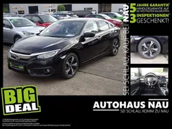 Burgundy black p. Gebraucht 2018 Honda Civic Executive Limousine | 15.490 € (Superpreis)