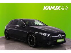 Schwarz Gebraucht 2020 Mercedes A200 AMG line Limousine | 22.850 € (Fairer Preis)