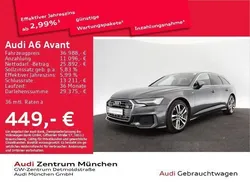 Grau Gebraucht 2022 Audi A6 S-Line Kombi | 36.988 € (Guter Preis)