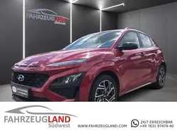 Pulse red Gebraucht 2022 Hyundai Kona N Line SUV | 24.390 € (Fairer Preis)
