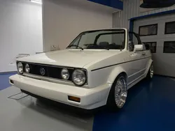 Weiß Gebraucht 1986 VW Golf Cabriolet Cabrio | 9.250 €