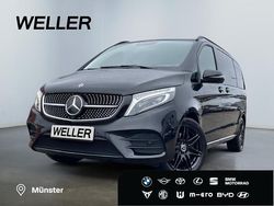 Obsidianschwarz metallic Gebraucht 2021 Mercedes V300 Avantgarde Edition Van / Kleinbus | 53.290 € (Superpreis)
