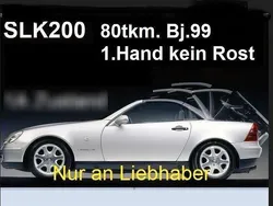 Silber Gebraucht 1999 Mercedes SLK200 Cabrio | 6.900 € (Fairer Preis)