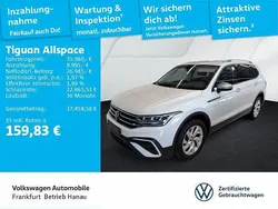 Pure white/pure white Gebraucht 2024 VW Tiguan Allspace Life SUV | 35.980 € (Superpreis)