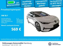 2y gletscherweiß metallic Gebraucht 2024 VW ID.7 Pro Limousine | 51.490 €