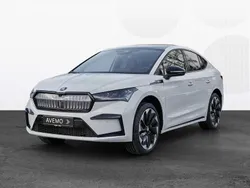 Moonweiss metallic Neu 2025 Skoda Enyaq iV SportLine SUV | 57.790 €