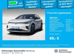 Gletscherweiß metallic/schwarz (metallic) Gebraucht 2023 VW ID.5 GTX SUV | 41.555 € (Fairer Preis)