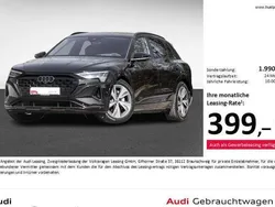 Mythosschwarz metallic Gebraucht 2024 Audi Q8 e-tron Advanced Plus SUV | 64.777 € (Etwas zu teuer)