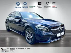 Blau Gebraucht 2020 Mercedes C300e AMG line Limousine | 21.790 € (Fairer Preis)