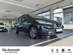Black (schwarz) Gebraucht 2018 Nissan Micra Acenta Kleinwagen | 9.980 € (Fairer Preis)