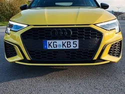 Gelb Gebraucht 2023 Audi A3 Sportback S-Line Limousine | 28.900 € (Guter Preis)
