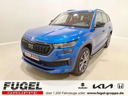 Raceblau metallic Gebraucht 2022 Skoda Kodiaq SportLine SUV | 32.999 € (Fairer Preis)