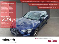 Navarrablau metallic Gebraucht 2021 Audi A3 Sportback e-tron Design Limousine | 23.930 € (Fairer Preis)