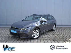 Grau (delfingrau metallic) Gebraucht 2021 VW Golf VIII Life Kombi | 19.979 € (Fairer Preis)