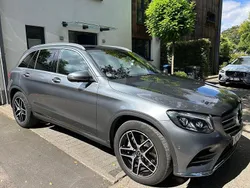 Silber Gebraucht 2018 Mercedes GLC250 AMG line SUV | 28.490 € (Fairer Preis)