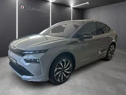 Grau Gebraucht 2025 Skoda Enyaq iV SportLine SUV | 57.490 € (Teuer)