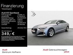 Florettsilber metallic Gebraucht 2021 Audi A5 Advanced Coupé | 31.999 € (Guter Preis)