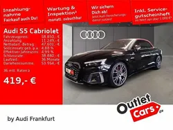 Mythosschwarz metallic Gebraucht 2023 Audi S5 Ambiente Cabrio | 58.850 € (Etwas zu teuer)