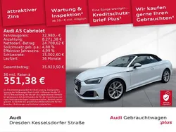 Ibisweiß Gebraucht 2021 Audi A5 Cabriolet Ambiente Cabrio | 32.980 € (Superpreis)