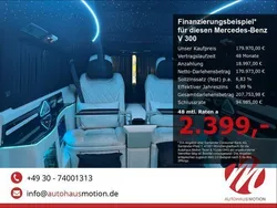 Schwarz Neu 2024 Mercedes V300 AMG Van / Kleinbus | 179.970 €