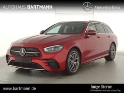 Designo hyazinthrot Gebraucht 2021 Mercedes E220 AMG Kombi | 36.100 € (Fairer Preis)
