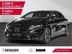 Schwarz Gebraucht 2024 Mercedes EQE300 Electric Art Limousine | 48.890 € (Fairer Preis)