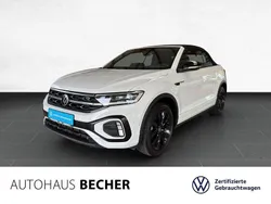 Weiss Gebraucht 2023 VW T-Roc Cabriolet R-line Cabrio | 32.430 € (Fairer Preis)