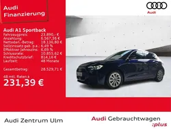 Navarrablau metallic Gebraucht 2024 Audi A1 Advanced Plus Kleinwagen | 23.890 € (Fairer Preis)