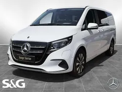 Bergkristallweiß metallic Gebraucht 2024 Mercedes EQV300 Van / Kleinbus | 47.400 € (Guter Preis)