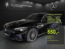 Obsidianschwarz metallic Gebraucht 2024 Mercedes CLE220 AMG Coupé | 50.970 € (Guter Preis)