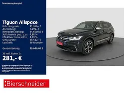 Schwarz Gebraucht 2023 VW Tiguan Allspace R-line SUV | 41.950 € (Fairer Preis)
