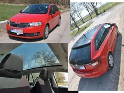 Rot Gebraucht 2014 Skoda Rapid Limousine | 8.150 € (Fairer Preis)