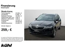 Schwarz Gebraucht 2021 Skoda Karoq Clever SUV | 25.690 € (Fairer Preis)