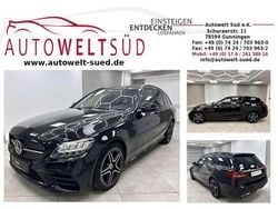 Schwarz (metallic) Gebraucht 2020 Mercedes C220 AMG Kombi | 28.700 € (Guter Preis)
