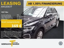 Schwarz Gebraucht 2024 VW T-Roc Life SUV | 22.190 € (Guter Preis)