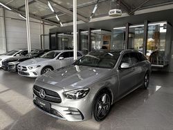 Mojavesilber metalliclack Gebraucht 2021 Mercedes E300 AMG line Kombi | 34.990 € (Fairer Preis)