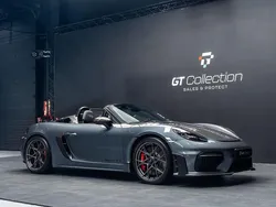 Grau Gebraucht 2024 Porsche Boxster Spyder Cabrio | 179.000 €