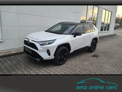 Pearl white/schwarz Neu 2024 Toyota RAV4 Hybrid Style SUV | 42.480 € (Fairer Preis)