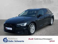 Schwarz Gebraucht 2024 Audi A6 S-Line Kombi | 52.990 €