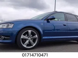 Blau Gebraucht 2013 Audi A3 S-Line Limousine | 8.600 € (Superpreis)