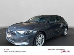 Grau Gebraucht 2024 Audi A3 Sportback Advanced Limousine | 35.620 € (Fairer Preis)
