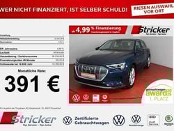 Galaxisblau metallic Gebraucht 2021 Audi e-tron Advanced Plus SUV | 32.948 € (Superpreis)