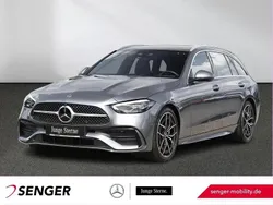 Grau Gebraucht 2023 Mercedes C180 AMG | 37.480 € (Fairer Preis)