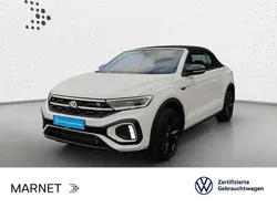 Pure white/schwarz Gebraucht 2023 VW T-Roc Cabriolet Style Cabrio | 34.430 € (Etwas zu teuer)